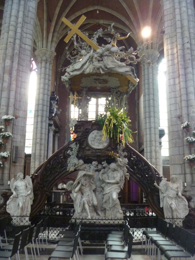 Baroque pulpit