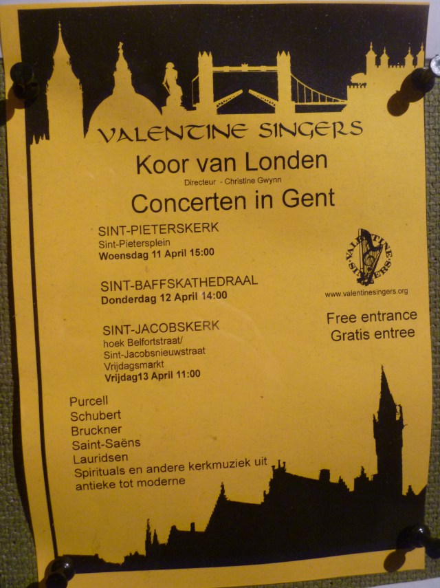 Concert poster