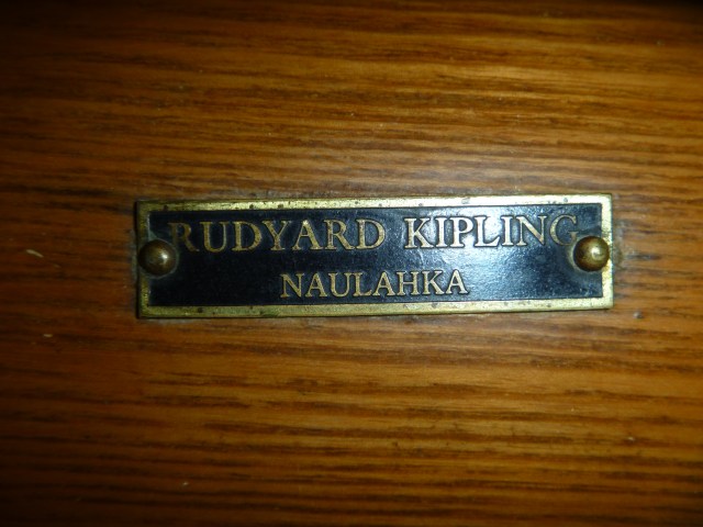 RK's nameplate