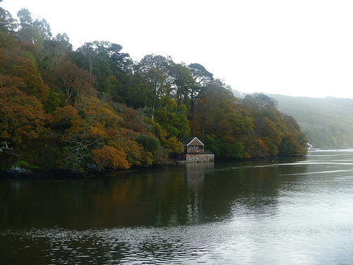 Boat House from River