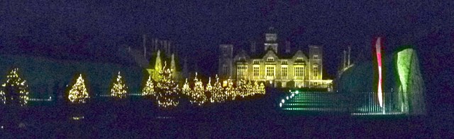 Blickling at night