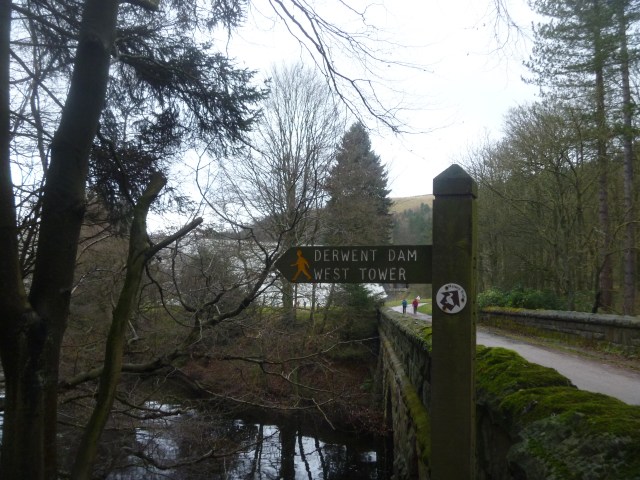 Derwent Dam and Sign