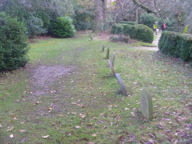 Dog graves in Swiss Garden