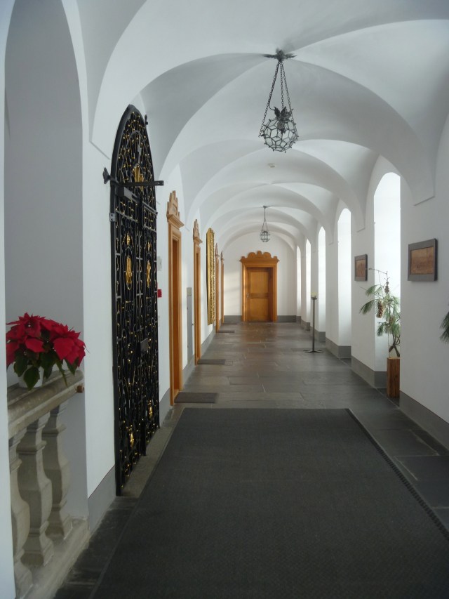 School corridor