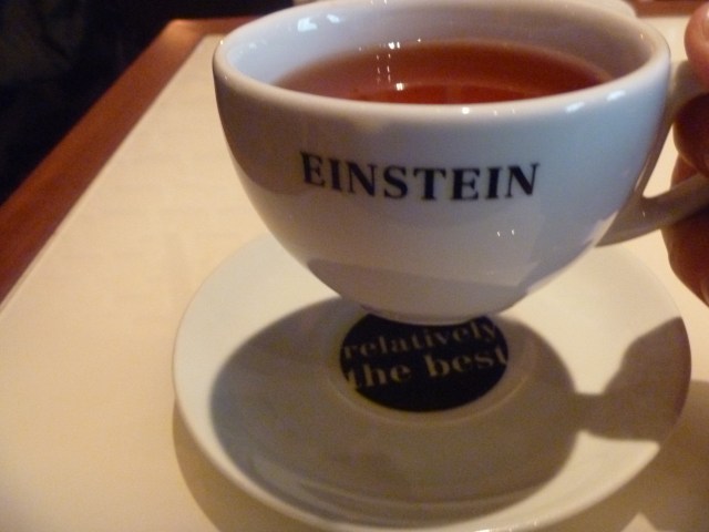 Tea at Einstein