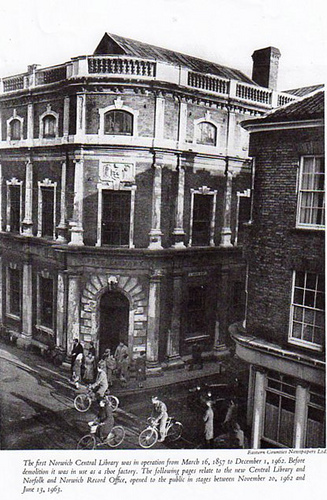 The old Norwich public library