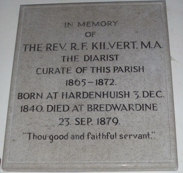 Kilvert Memorial Clyro