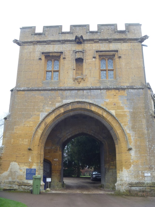 The abbey gatehouse