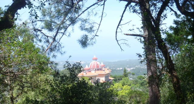 First glimpse of Monserrate Palace