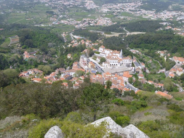 Sintra from the Moorish Castle