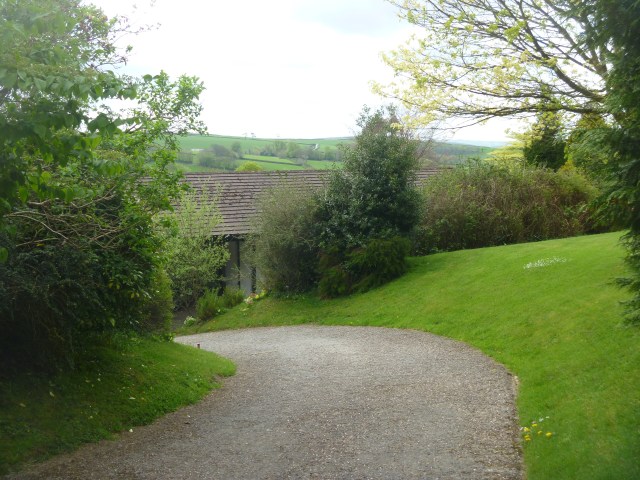 Anderton House the drive