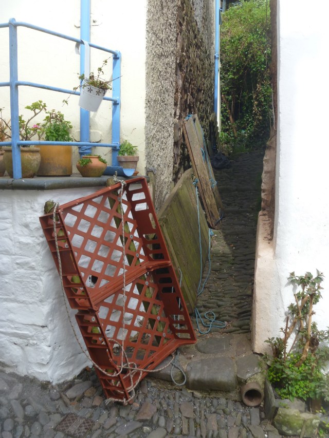 Clovelly Sledge transportation