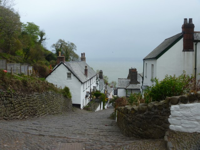 Down the main street in Clovelly