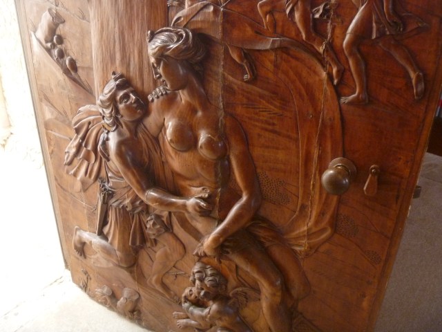 Library door (detail)