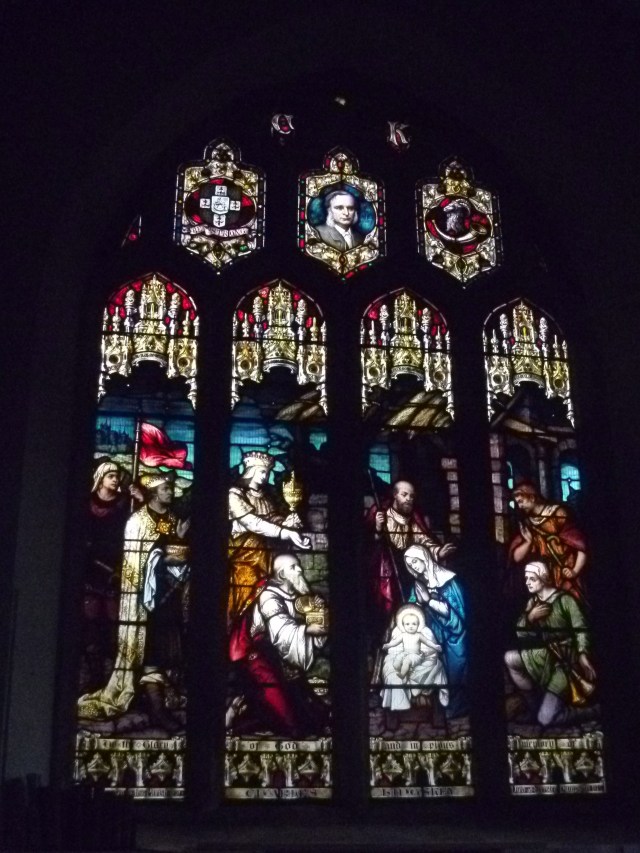 Stained glass window