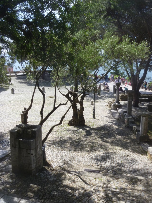 Shady Esplanade at S Jorge Castle