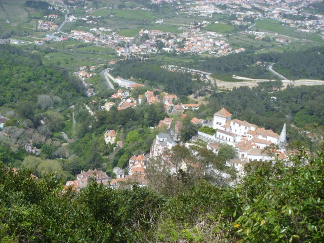 Sintra from Moorish