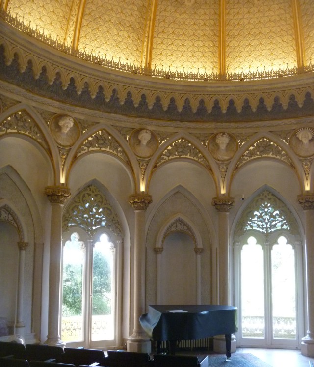 The music room at Monserrate