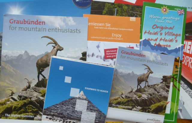 Brochures and maps 1