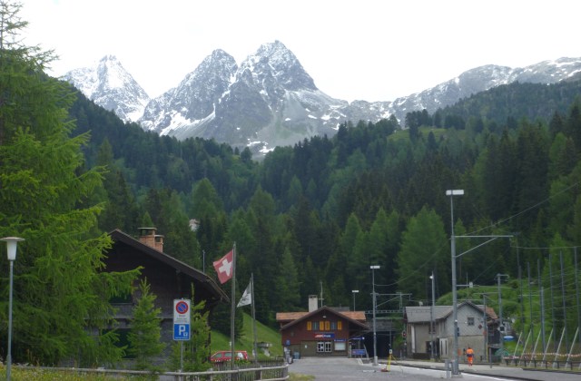 Leaving Preda Station