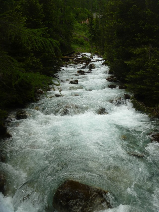 Lots of mountain torrents