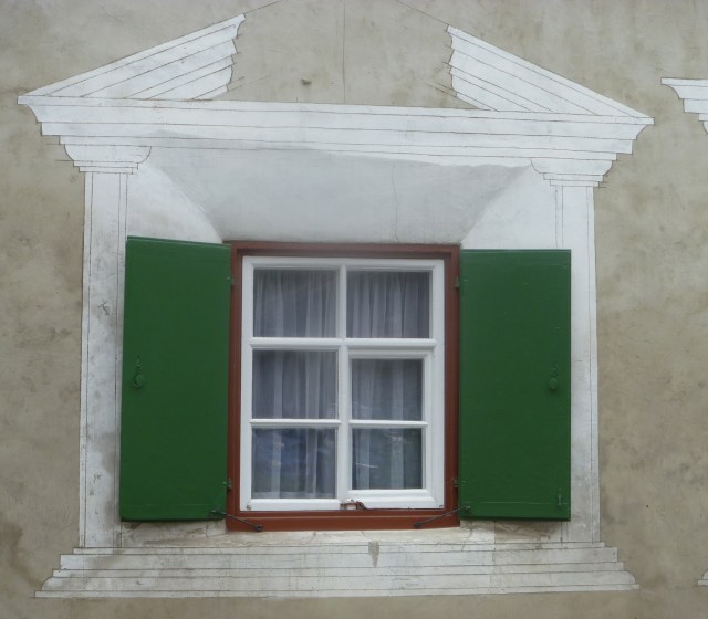 Trompe L'Oeil window