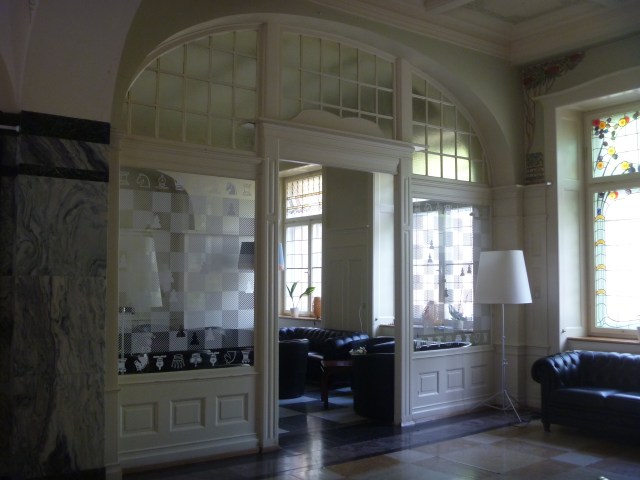 The hotel games room