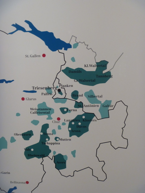 Walsers in Eastern Switzerland