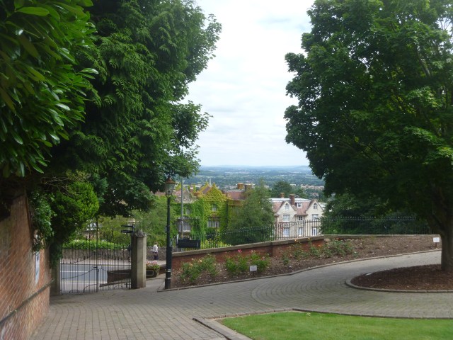 View as we start our ascent to SAW