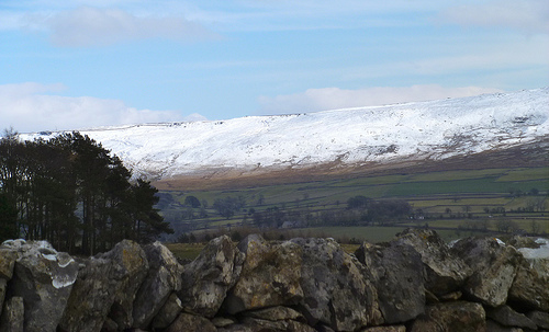 Cracoe Fell from Moor Lane Hetton