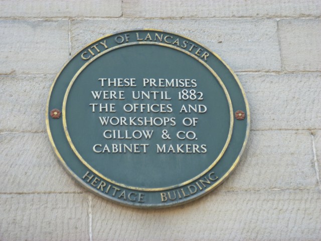 Gillow Plaque
