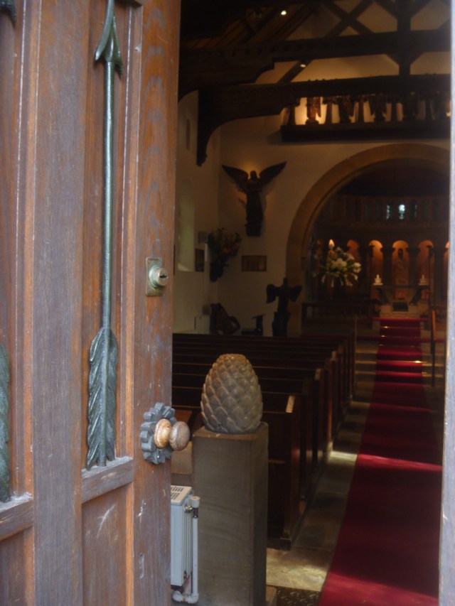 Peep inside the church