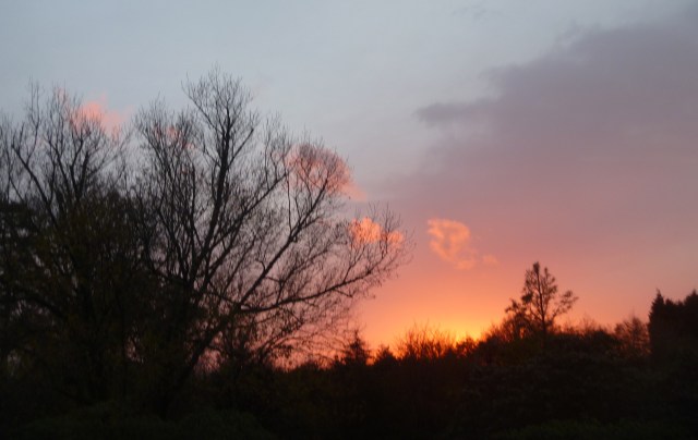 Sky leaving Lukelands