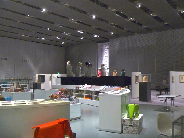 Reception, shop and Longest journey