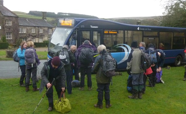 Arriving at Ramsgill