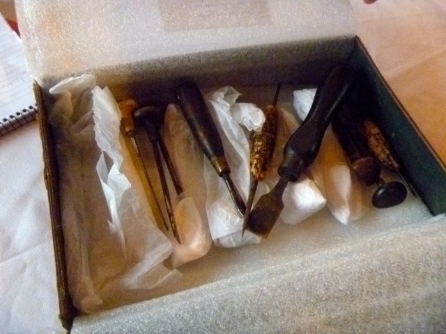 Frank Brangwyn's tools