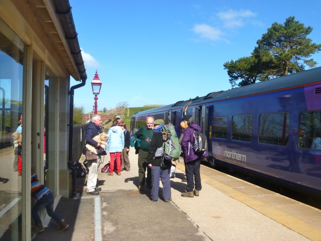 Assembling for the walk