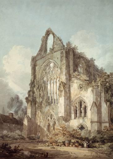 Ruins of West Front, Tintern Abbey circa 1794-5 by Joseph Mallord William Turner 1775-1851