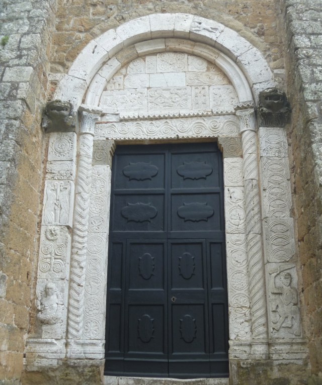 Carved Cathedral Door