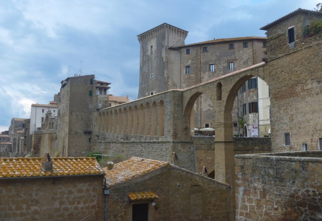 Pitigliano from Hotel window