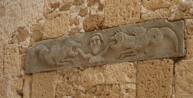 Romanesque wall panel