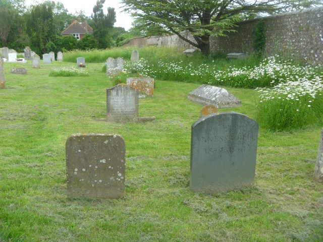 Firle churchyard