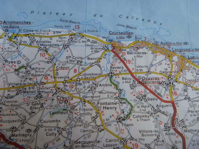 Normandy Map