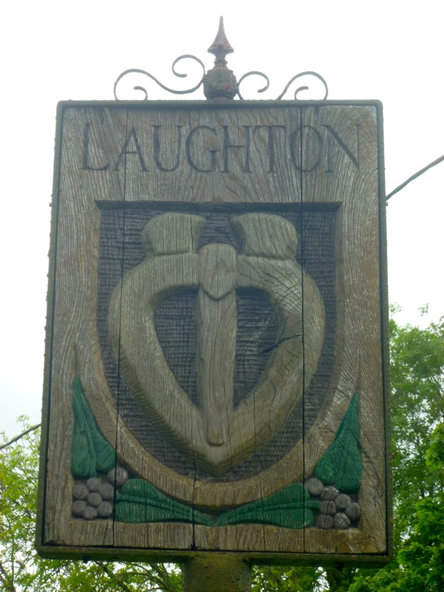 Laughton Village sign