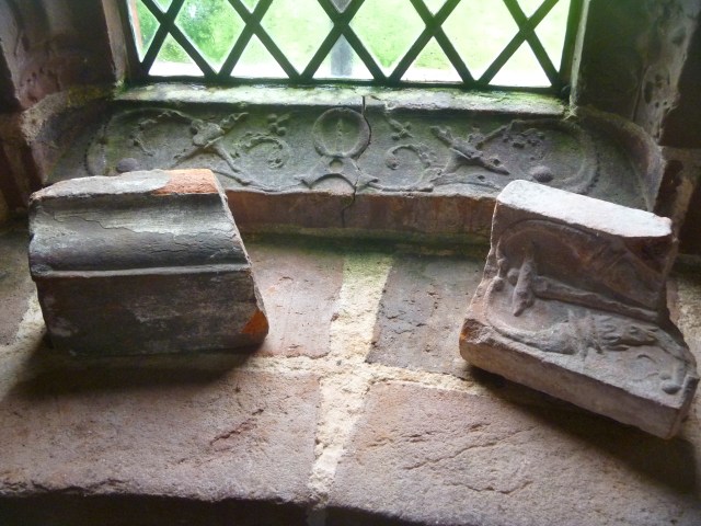 Unusual terracotta window frames