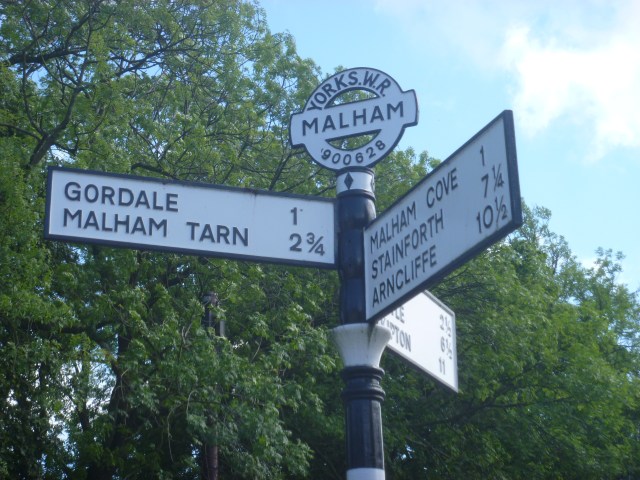Malham signpost