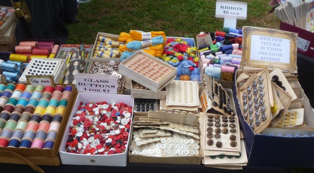 Old buttons and stuff