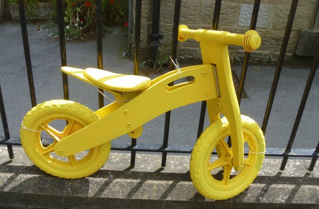 Yellow bike