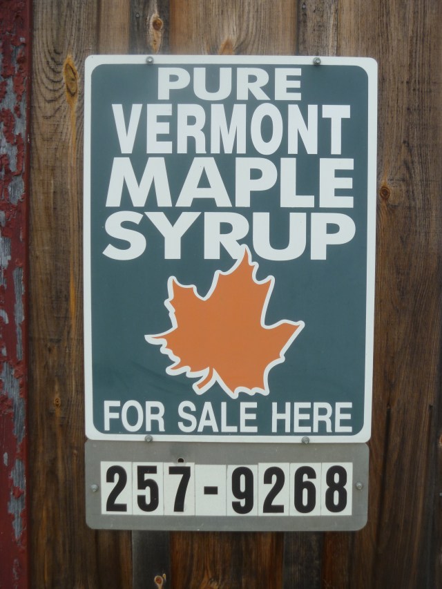 Pure Vermont Maple Syrup