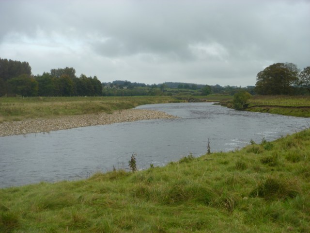 River near end of walk